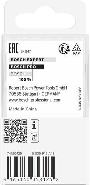 BOSCH PRO Fasefräser, 25°, Schaft 8 mm