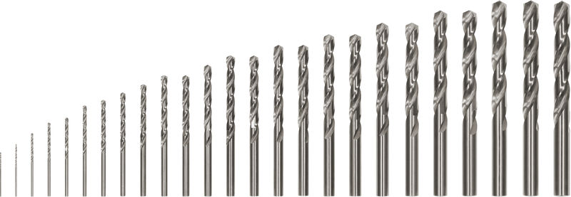 BOSCH 25-teiliges HSS-G ProBox Metallbohrer-Set, DIN 338, 135°, 1–13 mm
