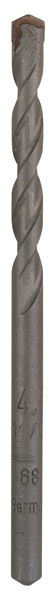 BOSCH Betonbohrer CYL-3, 4,5 x 40 x 75 mm, d 3,8 mm, 1er-Pack