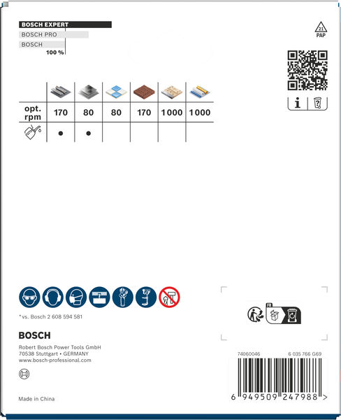 BOSCH EXPERT Multi Material Power Change Plus-Lochsäge, 102 x 60 mm