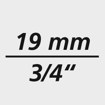 ASW Kraft- Steckschlüssel-Satz 3/4" 11-teilig ASW