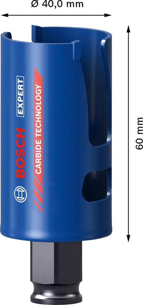 BOSCH EXPERT Construction Material Lochsäge, 40x60 mm BOSCH EXPERT Construction Material Lochsäge, 40x60 mm