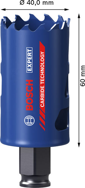 BOSCH EXPERT Multi Material Power Change Plus-Lochsäge, 40 x 60 mm BOSCH EXPERT Multi Material Power Change Plus-Lochsäge, 40 x 60 mm