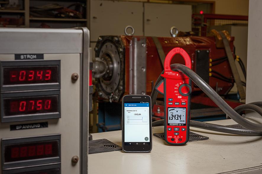 BENNING Digital-Stromzangen- Multimeter CM 12 Benning