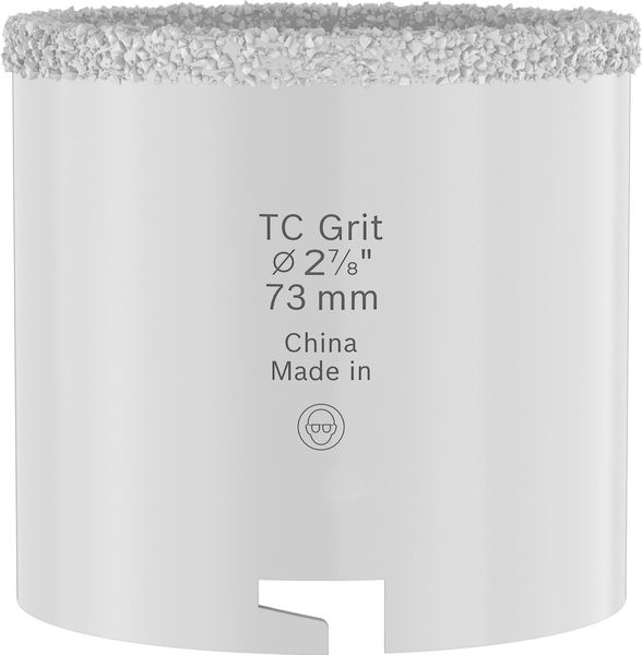 BOSCH Brick and Soft Tile Lochsäge mit Aufsteckhalter, 73 x 60 mm