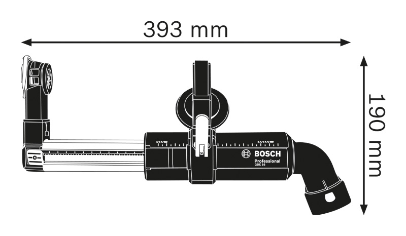 Bosch Absaugvorrichtung GDE16plus