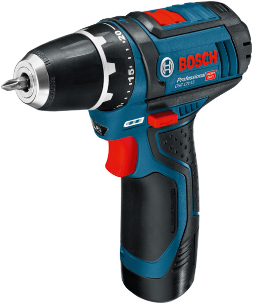 BOSCH Combo Kit GSR 12V-15 Professional und Handwerkzeuge
