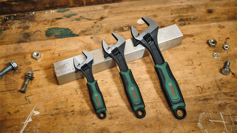 BOSCH Handwerkzeuge Rollgabelschlüssel-Set 3-teilig BOSCH Handwerkzeuge Rollgabelschlüssel-Set 3-teilig