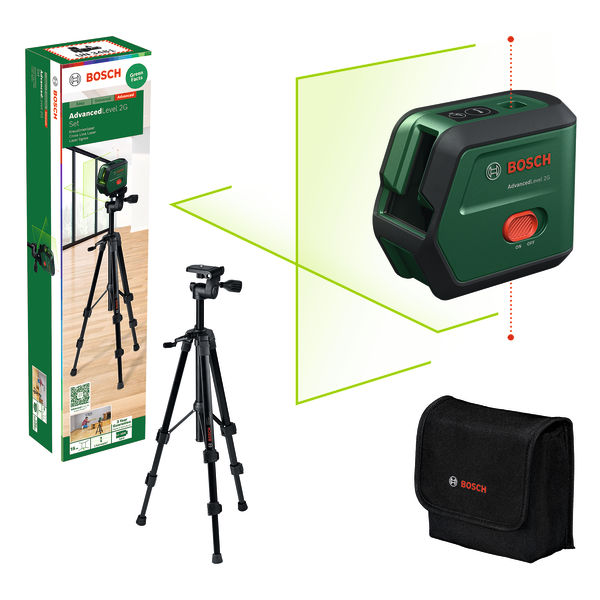 BOSCH Kreuzlinien-Laser AdvancedLevel 2G Set BOSCH Kreuzlinien-Laser AdvancedLevel 2G Set