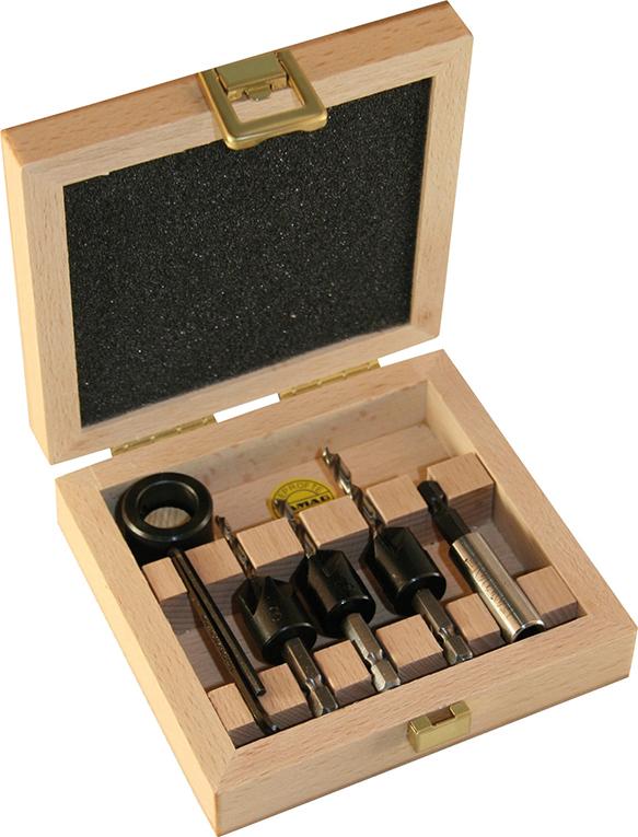 FAMAG Bohrer-Bit-Senker-Satz HSS 3tlg. Famag FAMAG Bohrer-Bit-Senker-Satz HSS 3tlg. Famag