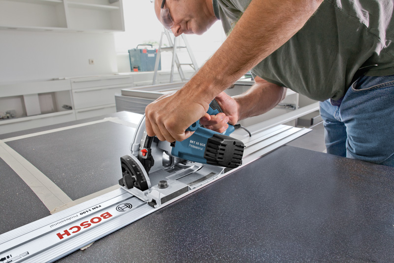 Bosch Tauchsäge GKT 55 GCE, im Karton
