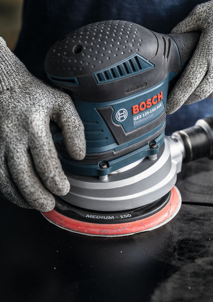 BOSCH EXPERT Universal-Multi-Loch-Schleifteller, 125 mm, hart
