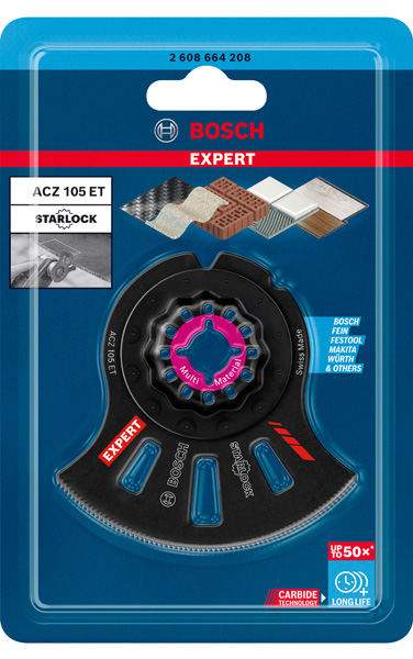BOSCH EXPERT ACZ 105 ET Multi Material Segmentsägeblatt