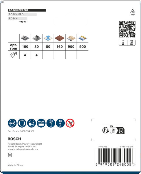 BOSCH EXPERT Multi Material Power Change Plus-Lochsäge, 111 x 60 mm