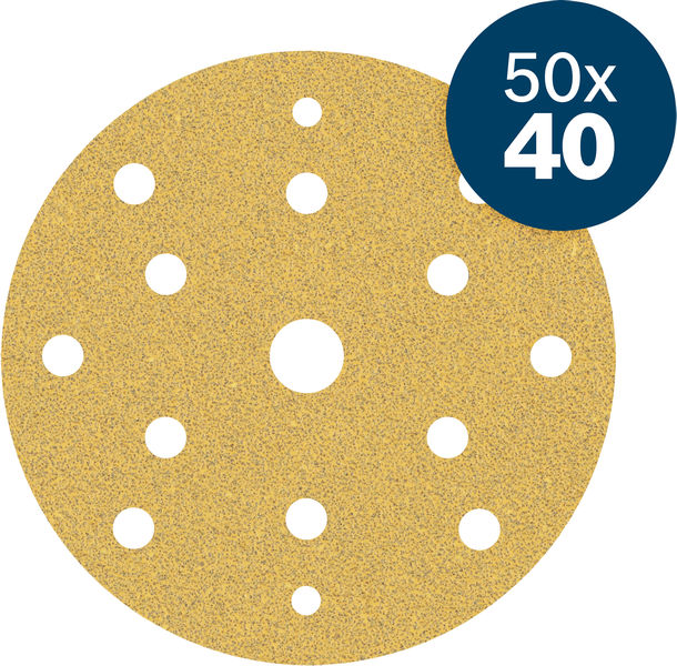 BOSCH EXPERT C470 Schleifpapier, 150 mm, K40, 50 Stk