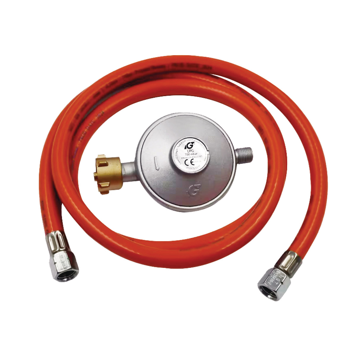 STÜRMER Druckminderer Unicraft 700 mbar mit Gasschlauch 1,5 m STÜRMER Druckminderer Unicraft 700 mbar mit Gasschlauch 1,5 m
