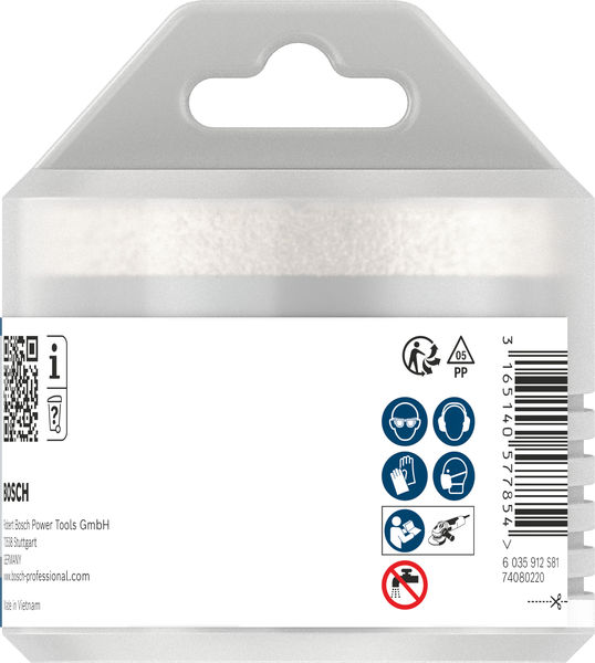 BOSCH PRO Ceramic Trockenbohrkrone, 75 x 35 x 14 mm BOSCH PRO Ceramic Trockenbohrkrone, 75 x 35 x 14 mm