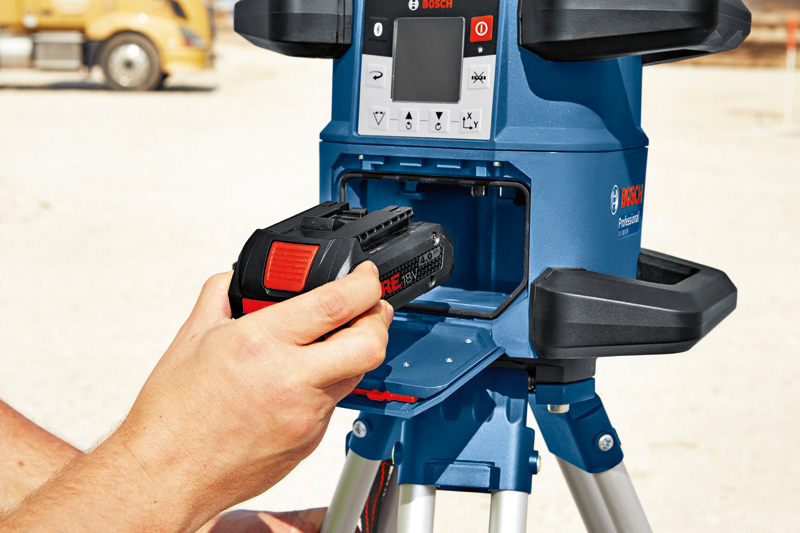 BOSCH Rotationslaser GRL 600 CHV, 1 x Akku ProCORE18V 4.0Ah