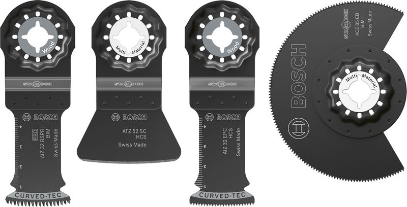 BOSCH Boden und Installations Set, 4-tlg.