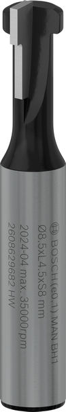 BOSCH PRO T-Nutfräser, Ø 8,5 x Ø 5,6, Schaft 8 mm