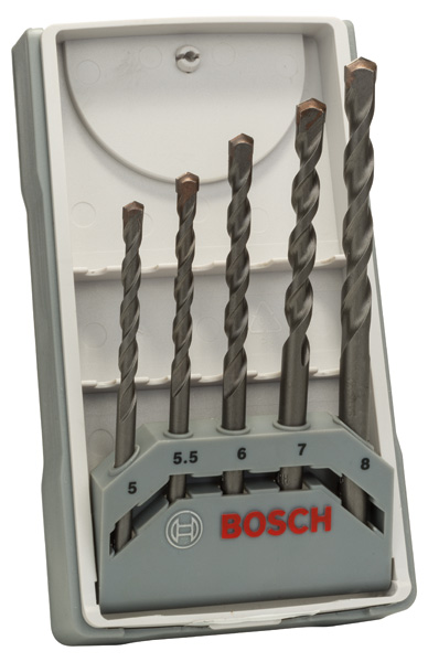 BOSCH 5-tlg. CYL-3 Betonbohrer-Set, 5-8 mm