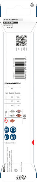 BOSCH PRO HEX-5 Bohrer-Set, 5x100, 6x100, 8x150 mm, 3-tlg. BOSCH PRO HEX-5 Bohrer-Set, 5x100, 6x100, 8x150 mm, 3-tlg.
