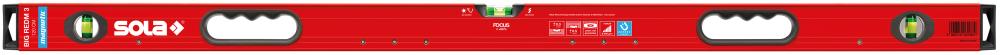 SOLA Magnet-Wasserwaage LM Big REDM 3 120cm pulverbeschichtet Sola SOLA Magnet-Wasserwaage LM Big REDM 3 120cm pulverbeschichtet Sola