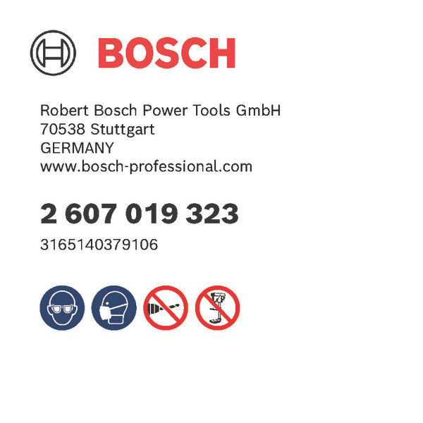 BOSCH PRO Wood Holzschlangenbohrer Set, L450 mm, 6-tlg.
