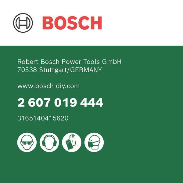 BOSCH Betonbohrer-Set, HM, 5-teilig, 4 - 10 mm