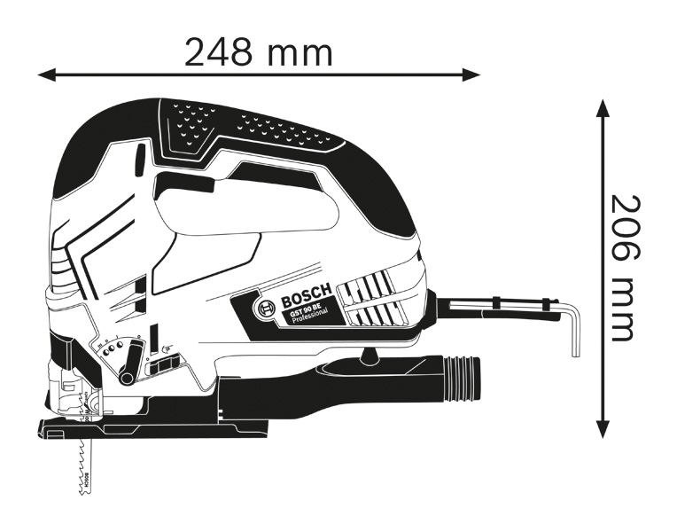 BOSCH Stichsäge GST 90 BE