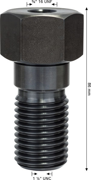 BOSCH Adapter f.Diamantbohrkronen Maschinenseite5/8Zoll 16UNF,Kronenseite1 1/4Zoll UNC BOSCH Adapter f.Diamantbohrkronen Maschinenseite5/8Zoll 16UNF,Kronenseite1 1/4Zoll UNC