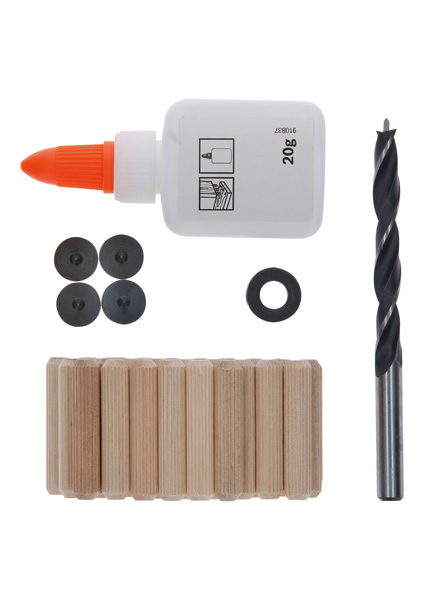 BOSCH 32-tlg. Holzdübel-Set, 8 mm BOSCH 32-tlg. Holzdübel-Set, 8 mm