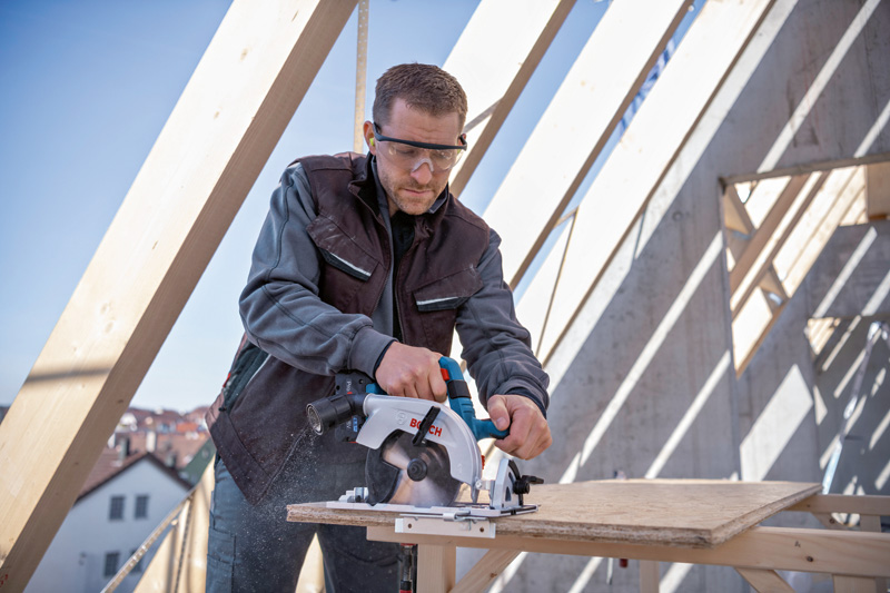 BOSCH Akku-Handkreissäge GKS 18V-57-2