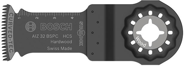 BOSCH HCS Tauchsägeblatt AIZ 32 BSPC Hard Wood, 40 x 32 mm