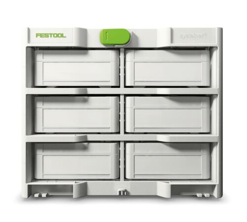 FESTOOL Systainer³ Rack SYS3-RK/6 M 337-Set