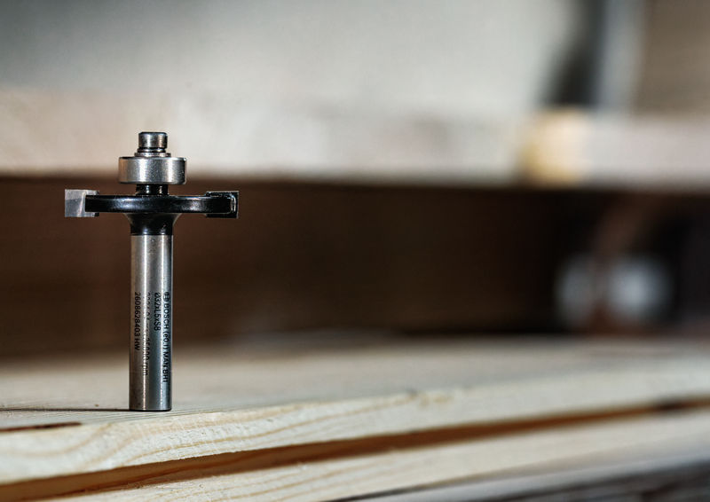 BOSCH PRO Nutfräser, L 6", Schaft 3 mm