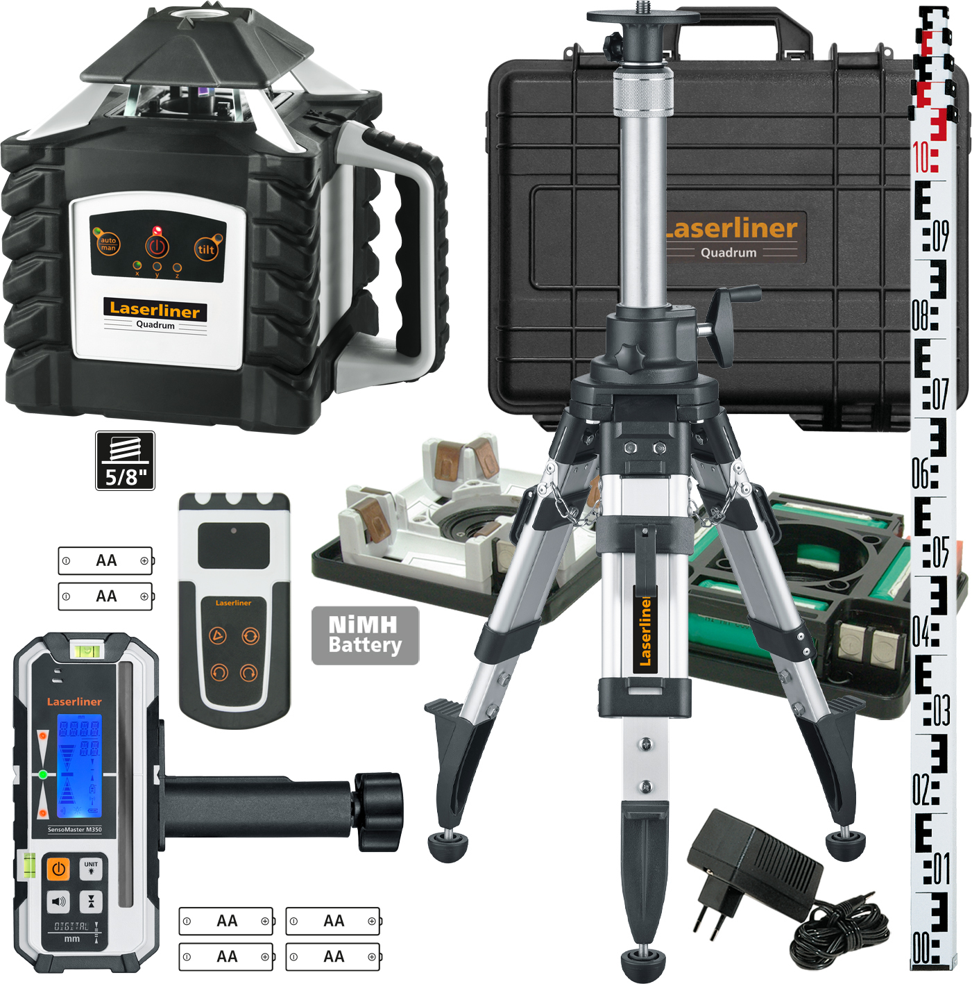 LASERLINER Quadrum M 350 S Set 2 LT incl. P175 + LT 5