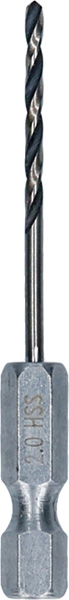 BOSCH HSS PointTeQ Sechskantbohrer 2 mm