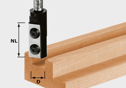 FESTOOL Nutfräser-Wendeplatten HW S8 D10/25 WP Z1