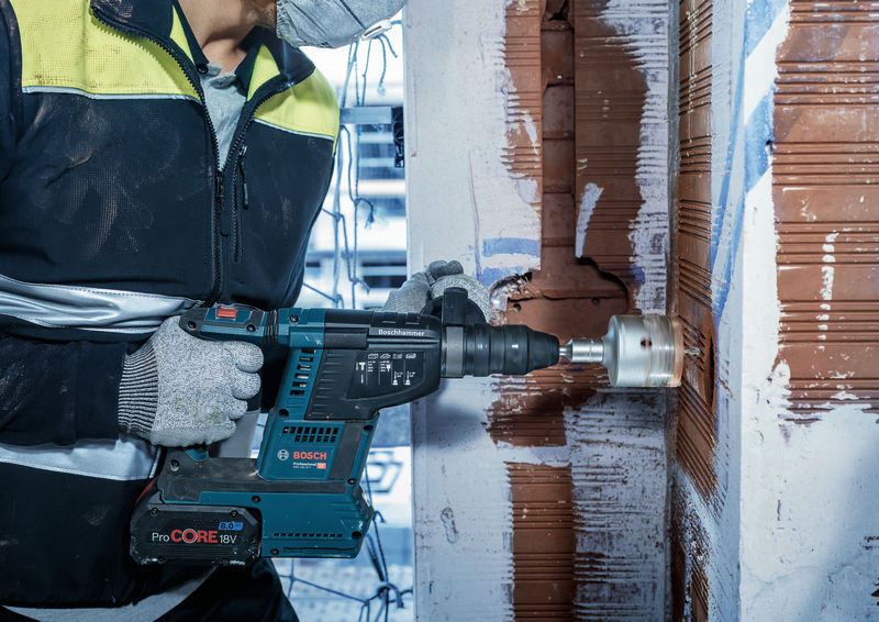 BOSCH PRO SDS plus-5 Bohrkronen-Set, 68 x 54 x 72 mm, 3-tlg.