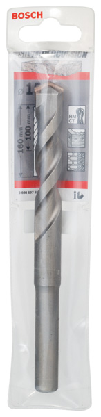 BOSCH Betonbohrer CYL-3, 15 x 100 x 160 mm, d 12,3 mm, 1er-Pack BOSCH Betonbohrer CYL-3, 15 x 100 x 160 mm, d 12,3 mm, 1er-Pack
