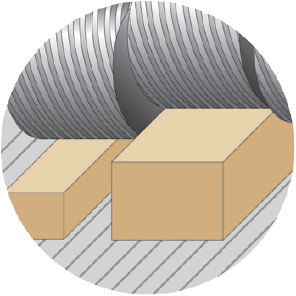 Holzkraft Stahl-Gliedereinzugswalze an 1. Position Holzkraft Stahl-Gliedereinzugswalze an 1. Position