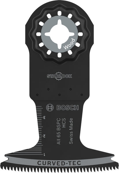 BOSCH AII 65 BSPC Holz Tauchsägeblatt, Starlock, 65 x 40 mm, 10-tlg.
