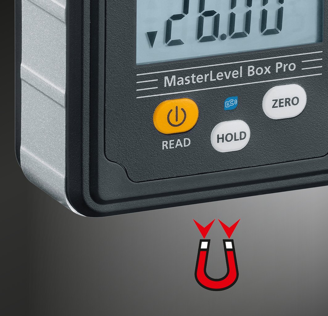 LASERLINER Digitale Elektronik-Wasserwaage MasterLevel Box Pro