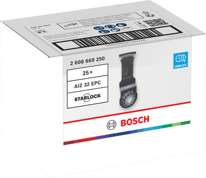 BOSCH AIZ 32 EPC Holz Tauchsägeblatt, Starlock, 32 x 50 mm