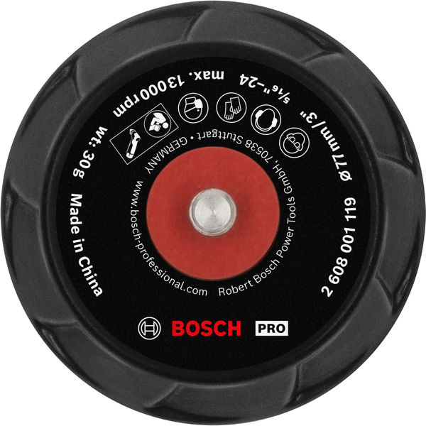 BOSCH PRO Schleifteller, 77 mm, Klett