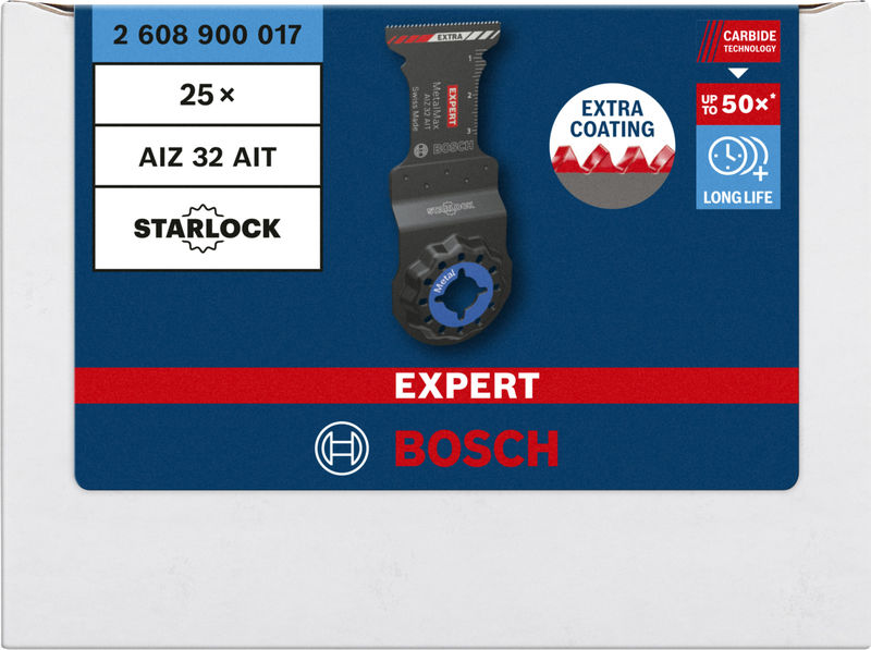 BOSCH EXPERT MetalMax AIZ 32 AIT Tauchsägeblatt für Multifunktionsw., 40x32 mm, TU25
