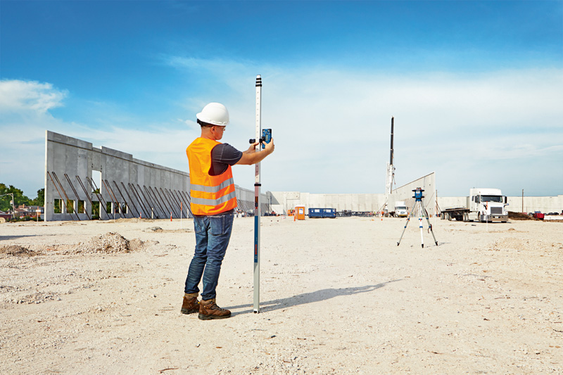 BOSCH Rotationslaser GRL 600 CHV, 1 x Akku ProCORE18V 4.0Ah