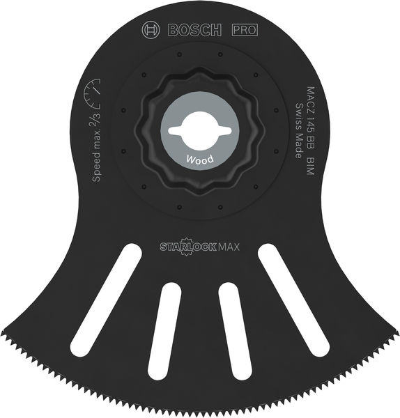 BOSCH PRO MACZ 145 BB Blatt für Multifunktionswerkzeuge, 100 x 50 mm