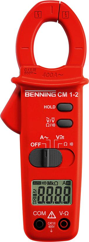 BENNING Digital-Stromzangen- Multimeter CM 1-2 Benning